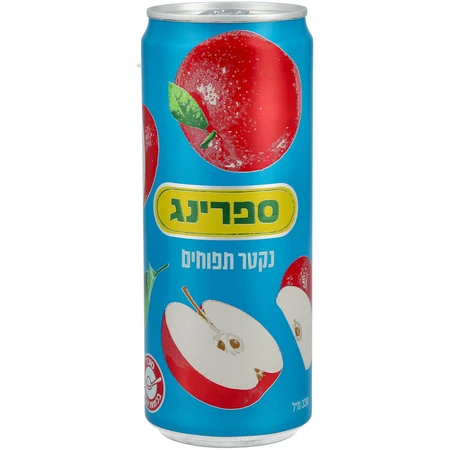 ספרינג | 330 מ''ל נקטר תפוח