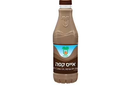 יטבתה | 1 ליטר משקה חלב אייס קפה