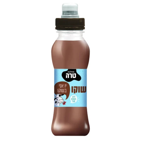 טרה | 250 מ''ל משקה חלב בטעם שוקו ללא תוספת סוכר