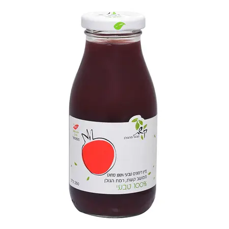 קשת | 250 מ''ל מיץ רימונים בקבוק זכוכית