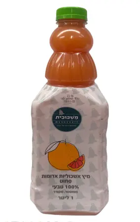 משכוכית | 1 ליטר מיץ אשכוליות אדומות סחוט טבעי