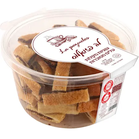 לה פזואלוס | 500 גרם עוגיות מקלות עלים מסוכרות