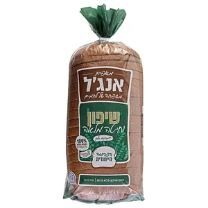 אנגל | 750 גרם לחם שיפון חיטה מלאה