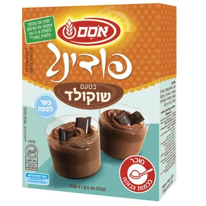 אסם | 90 גרם פודינג בטעם שוקולד