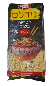 גוד פוד | 200 גרם אטריות נודלס להקפצה עבות