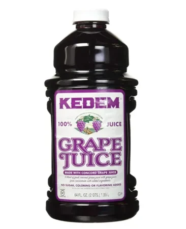 KEDEM | ליטר 1.89 מיץ ענבים 100% טהור כשר קונקורד