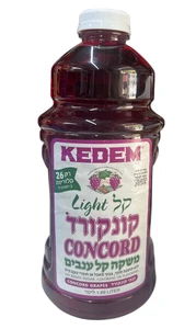 KEDEM | ליטר 1.89  מיץ ענבים 100% טהור כשר קונקורד