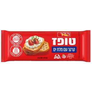הדר | 110 גרם טופז קרקר מלח