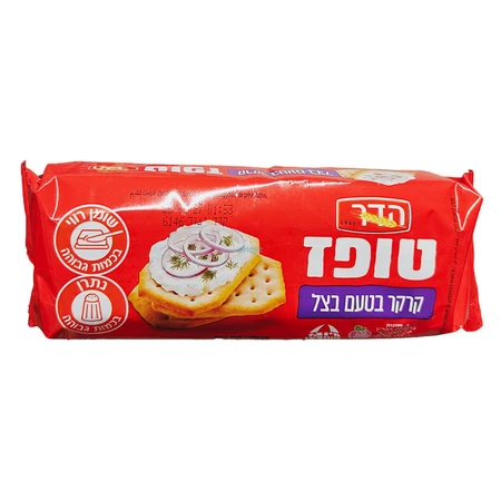 הדר | 110 גרם טופז קרקר בטעם בצל