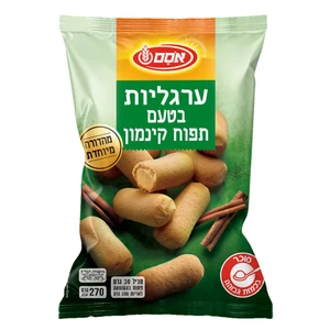 אוסם | 270 גרם ערגליות תפוח קינמון