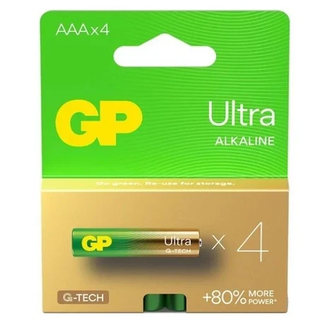 AAAx4 | GP סוללות אולטרה אלקליין