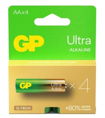 AAx4 | GP סוללות אולטרה אלקליין