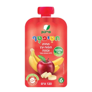 פרינוק | 120 גרם מחיות תפוח עץ ובננה