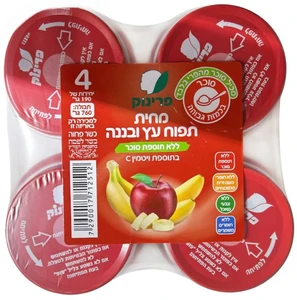 פרינוק | 190x4 גרם מחית תפוע בננה