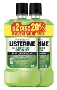 ליסטרין | 2 יחי מי פה מולטי פרוטקט גרין טי