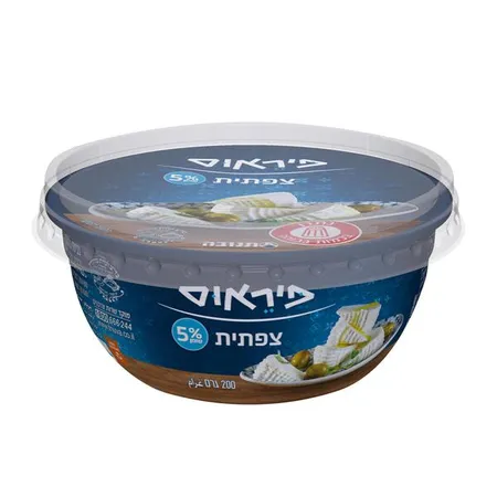 פיראוס | 200 גרם גבינה צפתית 5%